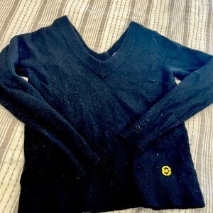 MICHAEL MICHALE KORS wool blend v neck sweater
